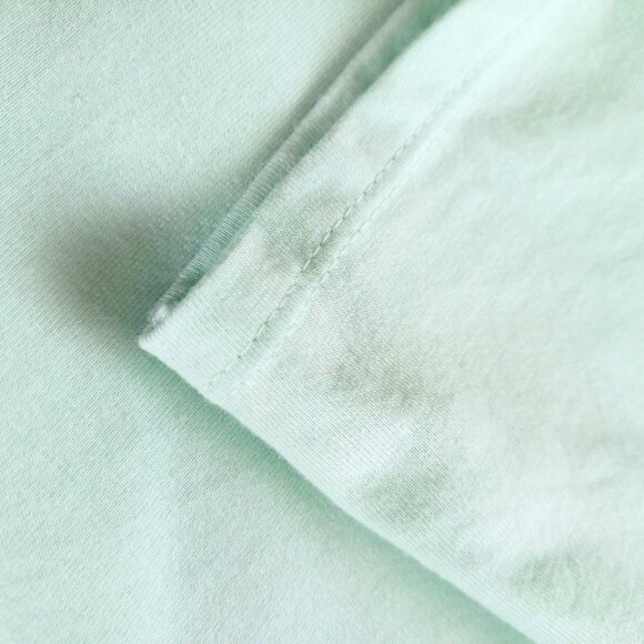 J.Jill Mint Green Luxe Supima Women’s Top - Short Sleeve Scoop Neck Tee, Size M - Picture 5 of 7